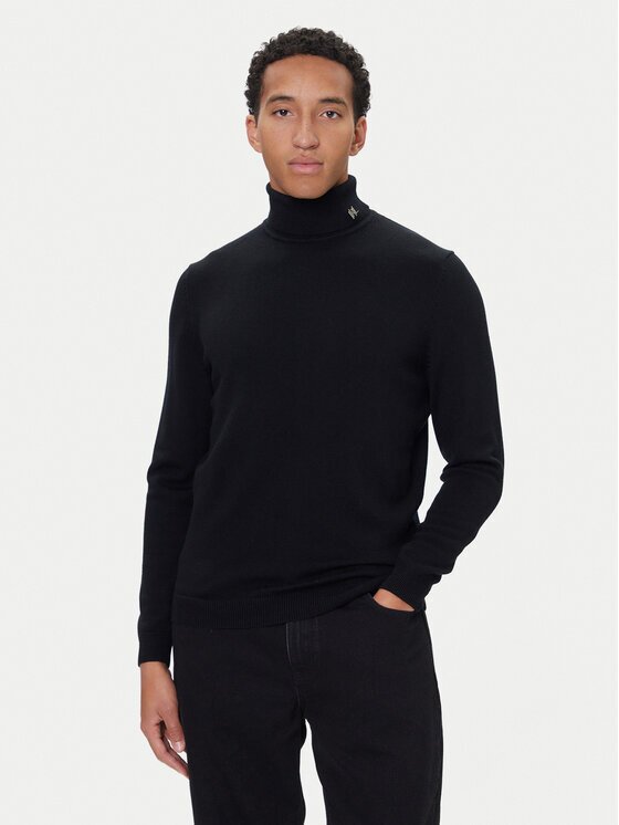 Karl Lagerfeld Bluză cu gât 655010 554399 Regular Fit
