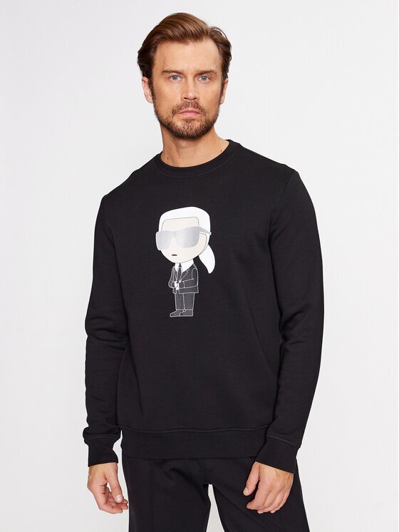 Karl Lagerfeld Bluză Sweat Crewneck 705071 500951 Regular Fit