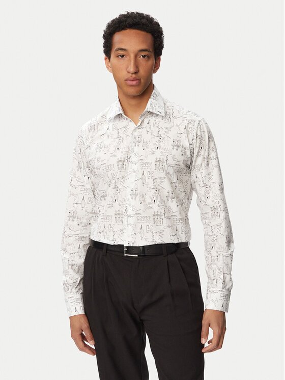 Karl Lagerfeld Cămașă 605000 563613 Regular Fit