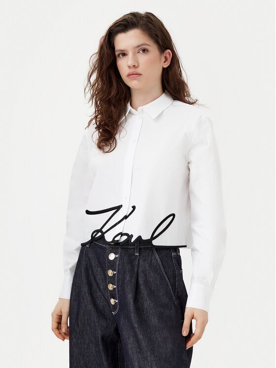 Karl Lagerfeld Cămașă A1W11002 Regular Fit