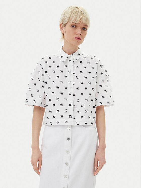 Karl Lagerfeld Cămașă A2W11033 Relaxed Fit