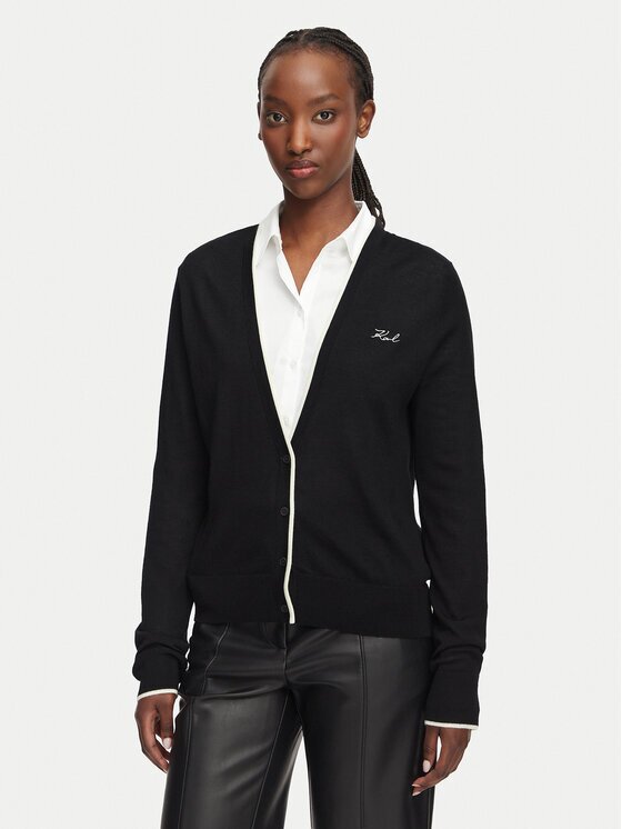 Karl Lagerfeld Cardigan B3W18038 Regular Fit