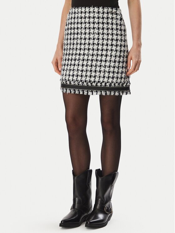Karl Lagerfeld Fustă mini B4W12013 Regular Fit