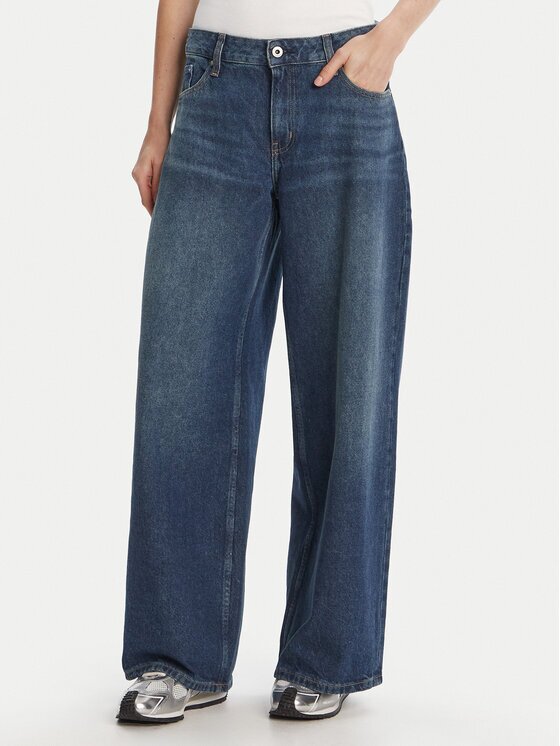 Karl Lagerfeld Jeans Blugi A3W10079 Wide Leg