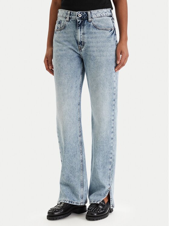 Karl Lagerfeld Jeans Blugi B1W10070 Straight Fit