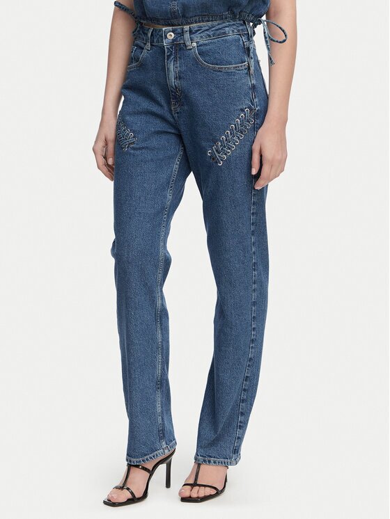Karl Lagerfeld Jeans Blugi B2W10086 Straight Fit
