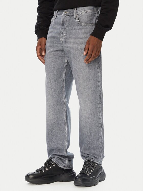 Karl Lagerfeld Jeans Blugi B4M10027 Straight Leg