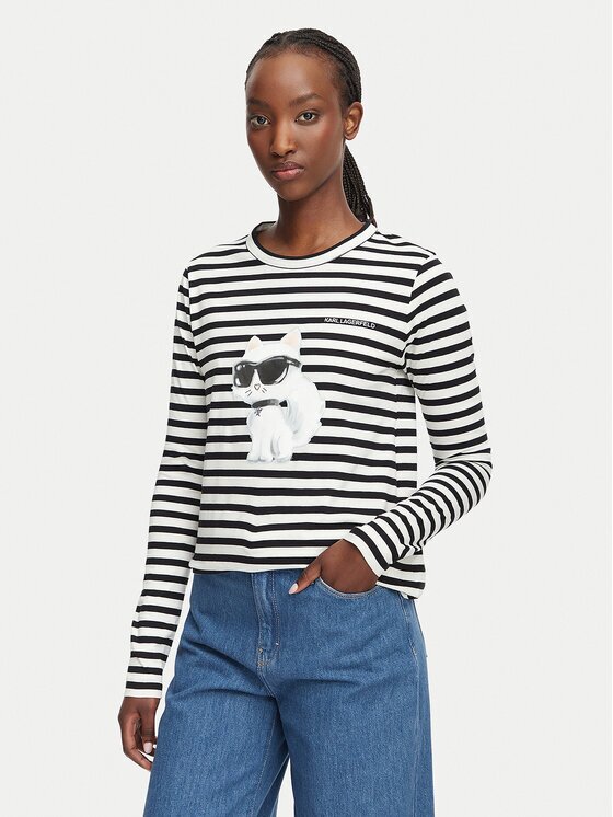 Karl Lagerfeld Jeans Bluză B3W17043 Regular Fit