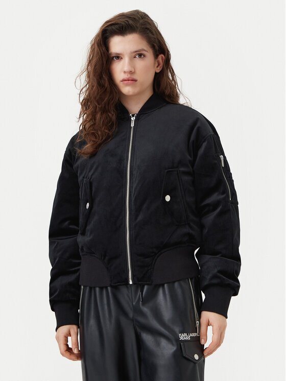 Karl Lagerfeld Jeans Geacă bomber A1W15010 Regular Fit
