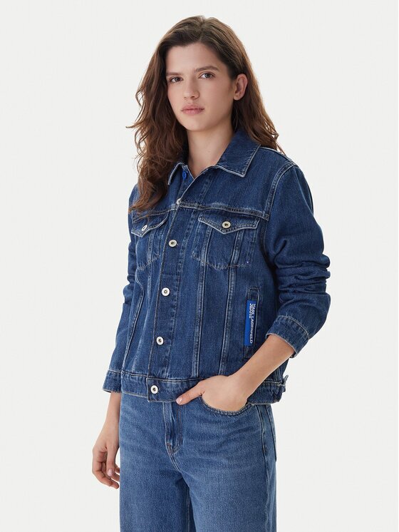 Karl Lagerfeld Jeans Geacă de blugi A1W14002 Regular Fit