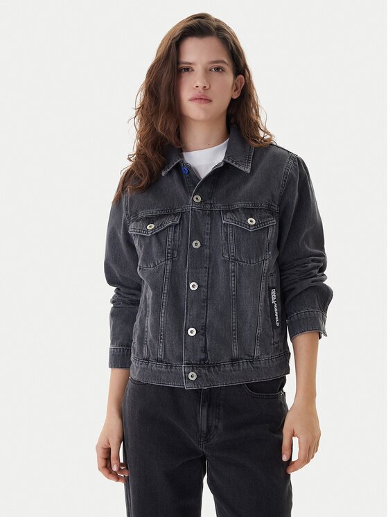 Karl Lagerfeld Jeans Geacă de blugi A3W14063 Regular Fit