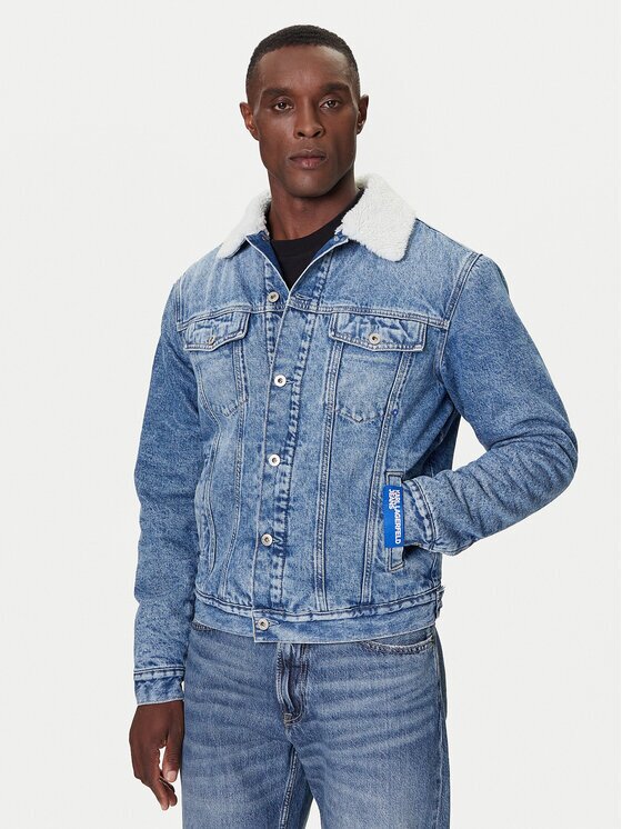 Karl Lagerfeld Jeans Geacă de blugi A4M14014 Regular Fit