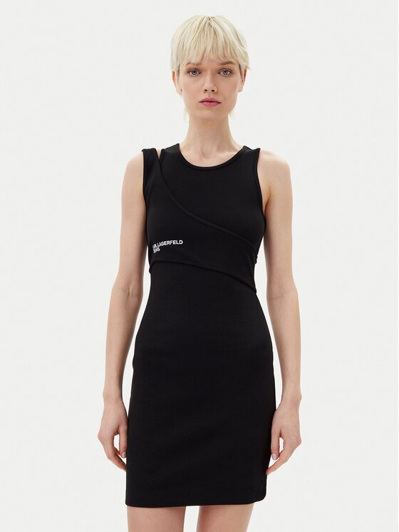 Karl Lagerfeld Jeans Rochie de zi A2W13032 Slim Fit