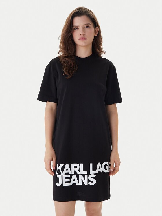 Karl Lagerfeld Jeans Rochie de zi B1W13054 Regular Fit