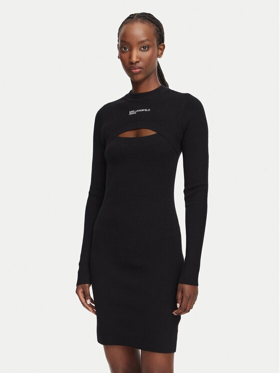 Karl Lagerfeld Jeans Rochie tricotată B3W13006