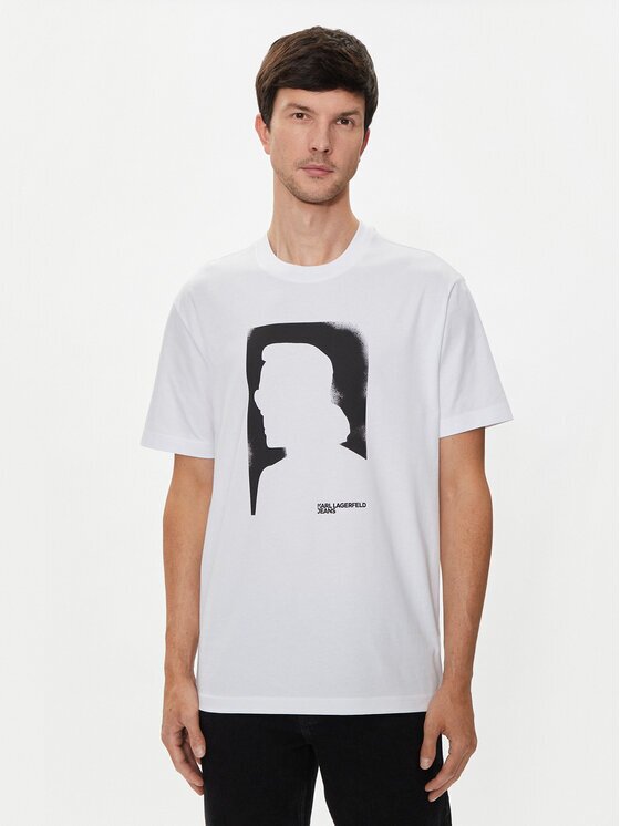 Karl Lagerfeld Jeans Tricou 245D1709 Regular Fit