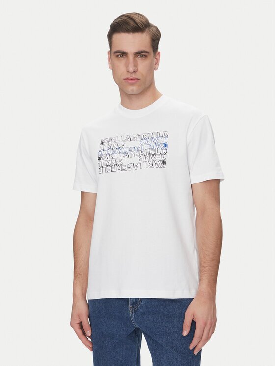 Karl Lagerfeld Jeans Tricou A2M17038 Regular Fit