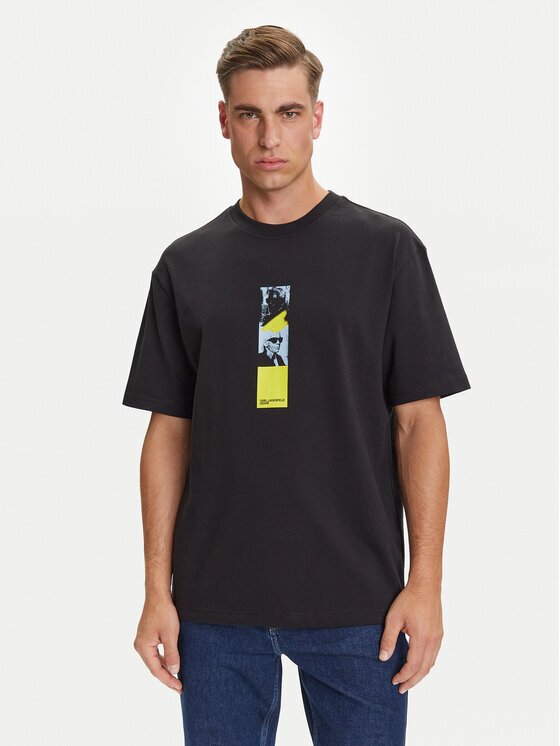 Karl Lagerfeld Jeans Tricou A3M17036 Relaxed Fit