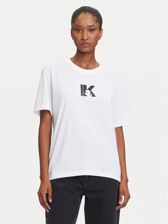 Karl Lagerfeld Jeans Tricou A3W17094 Regular Fit