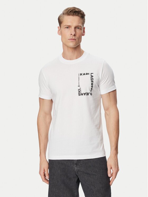 Karl Lagerfeld Jeans Tricou B2M17046 Slim Fit