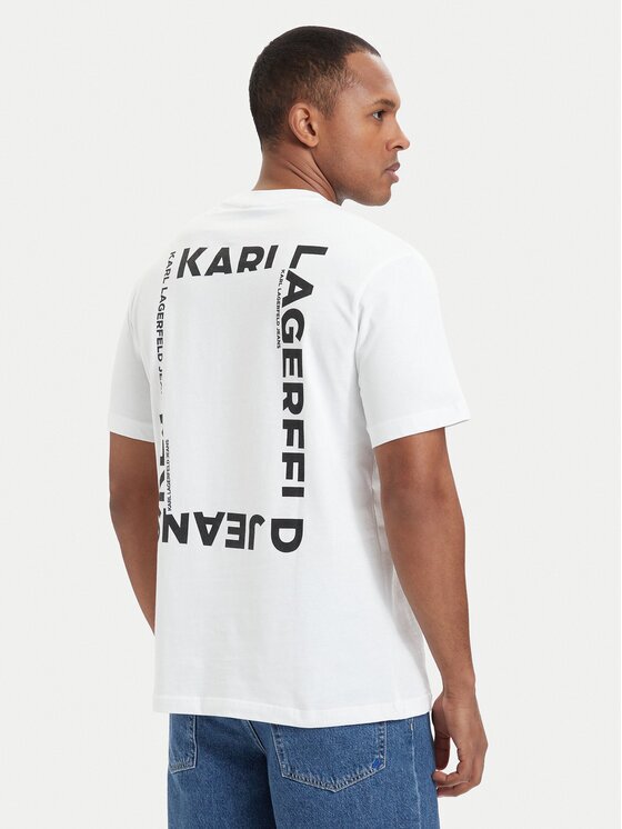 Karl Lagerfeld Jeans Tricou B2M17090 Relaxed Fit