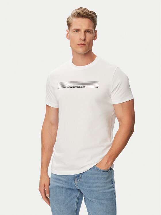 Karl Lagerfeld Jeans Tricou B3M17001 Slim Fit