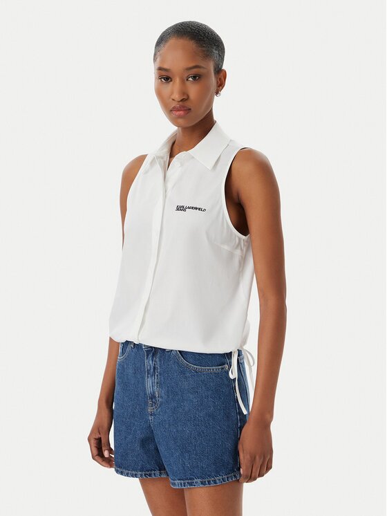Karl Lagerfeld Jeans Vestă elegantă B2W11020 Regular Fit