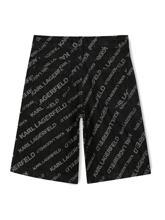 KARL LAGERFELD KIDS Pantaloni scurți de blugi Z30415 D Regular Fit