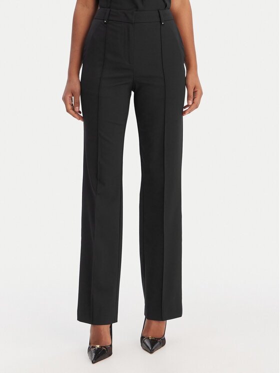 Karl Lagerfeld Pantaloni din material B1W10003 Straight Leg