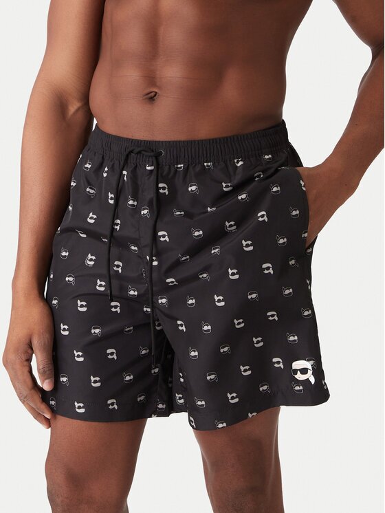 Karl Lagerfeld Pantaloni scurți pentru înot A3M46007 Regular Fit