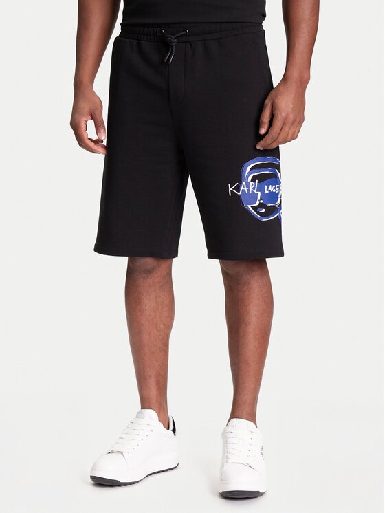 Karl Lagerfeld Pantaloni scurți sport 705114 553904 Loose Fit