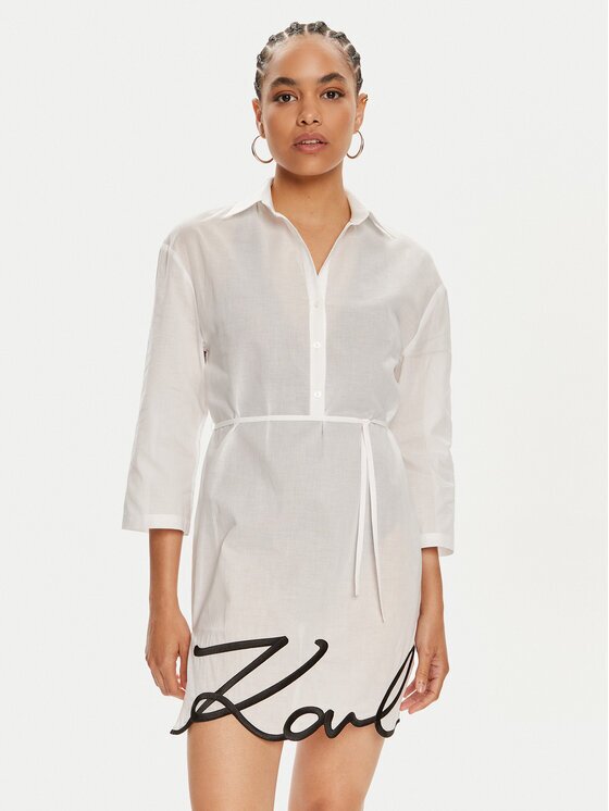 Karl Lagerfeld Rochie de plajă 240W2205 Regular Fit