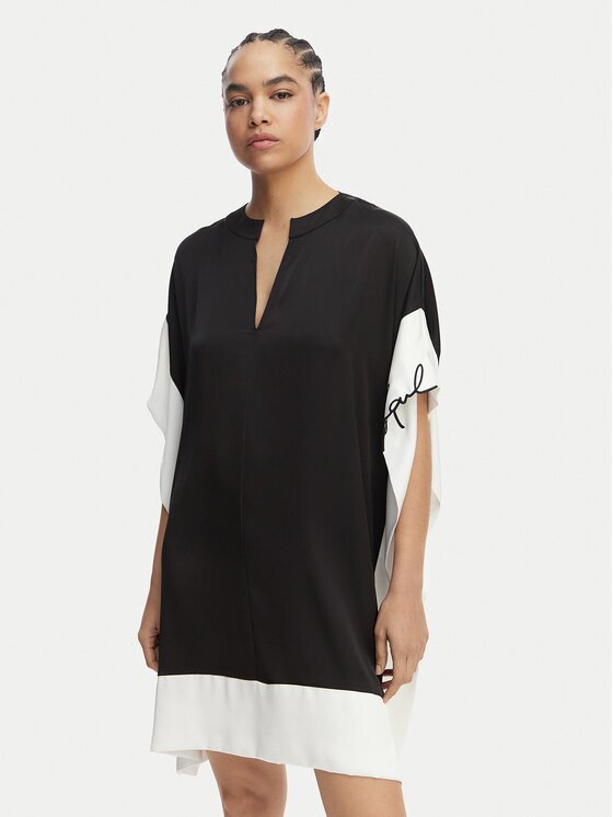 Karl Lagerfeld Rochie de plajă B2W13016 Loose Fit