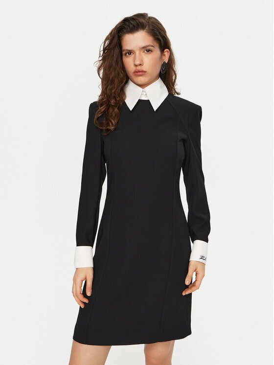 Karl Lagerfeld Rochie de zi A1W13032 Slim Fit