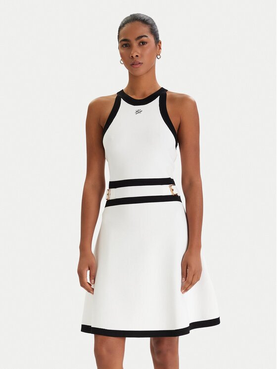 Karl Lagerfeld Rochie tricotată B1W13004 Regular Fit