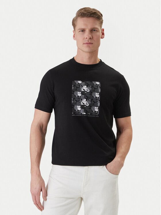 Karl Lagerfeld Tricou 755037 562221 Loose Fit