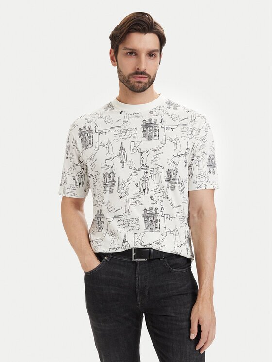 Karl Lagerfeld Tricou 755139 563224 Regular Fit