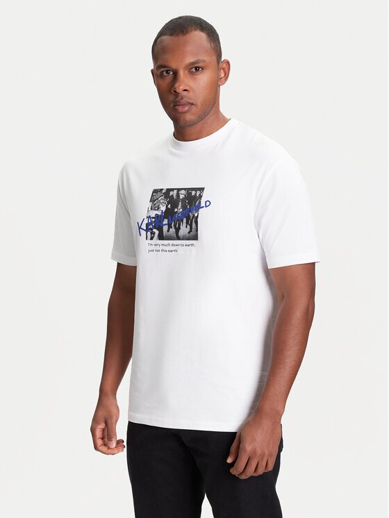 Karl Lagerfeld Tricou 755143 553225 Regular Fit