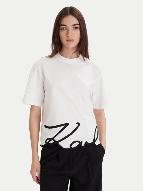 Karl Lagerfeld Tricou A1W17013 Regular Fit