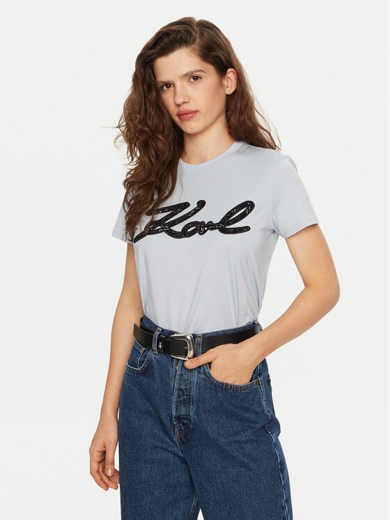 Karl Lagerfeld Tricou A1W17117 Regular Fit