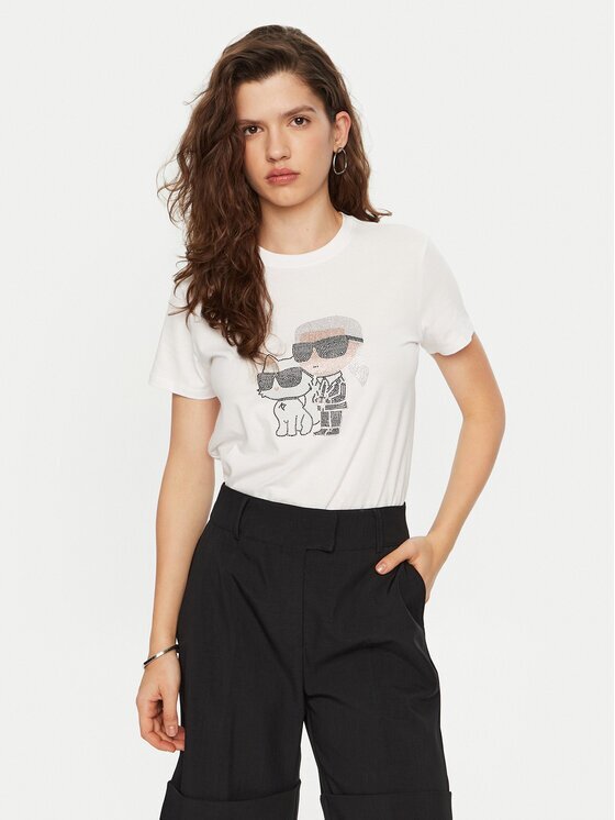 Karl Lagerfeld Tricou A1W17131 Regular Fit