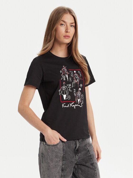 Karl Lagerfeld Tricou A3W17099 Regular Fit