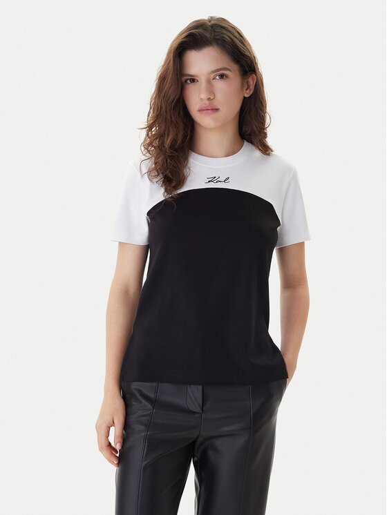 Karl Lagerfeld Tricou B1W17008 Regular Fit