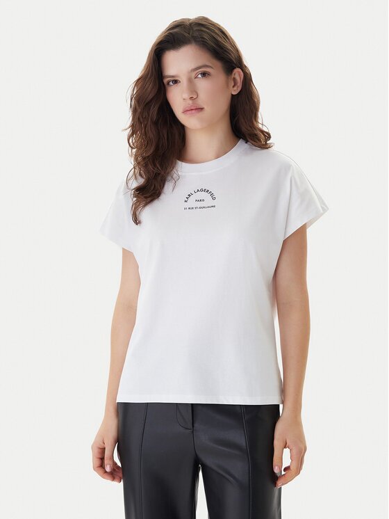 Karl Lagerfeld Tricou B1W17032 Relaxed Fit