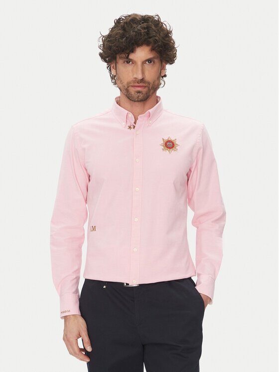 LA MARTINA Cămașă Anselmo MACG01 OX092 Regular Fit