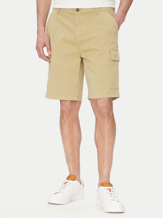 LA MARTINA Pantalon scurți din material MAB002 TW536 Regular Fit