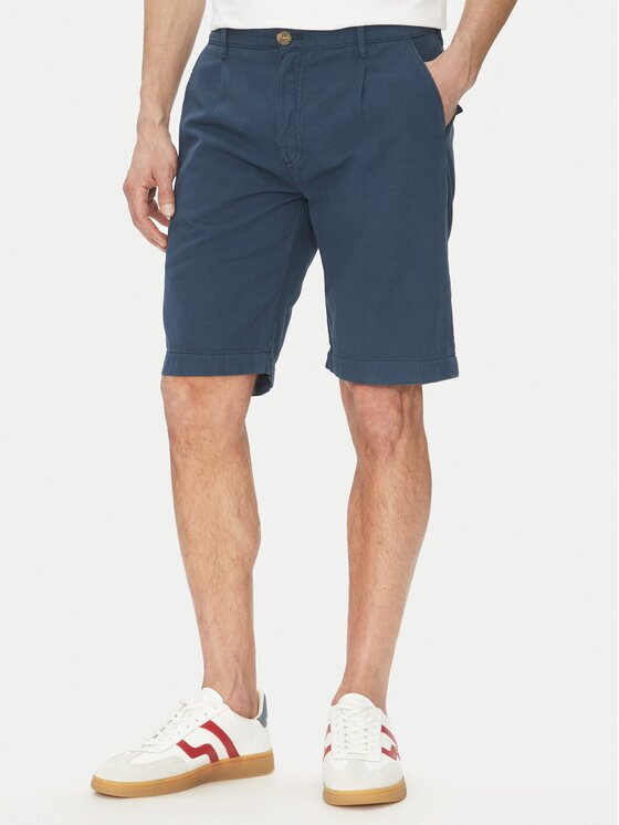 LA MARTINA Pantalon scurți din material Vics MAB004 TL147 Regular Fit