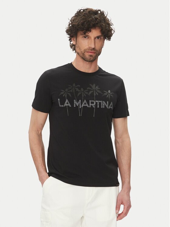 LA MARTINA Tricou Andy MAR311 JS324 Regular Fit