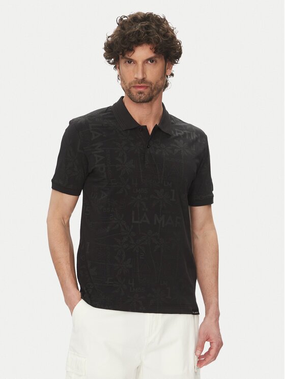 LA MARTINA Tricou polo Allen MAP010 JS402 Regular Fit
