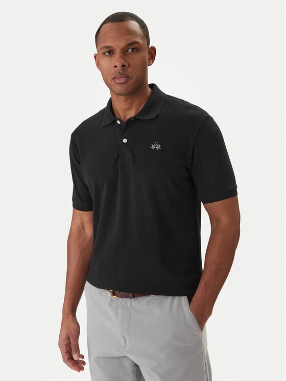 LA MARTINA Tricou polo BPMP01 PK031 Regular Fit